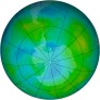 Antarctic Ozone 1992-02-07